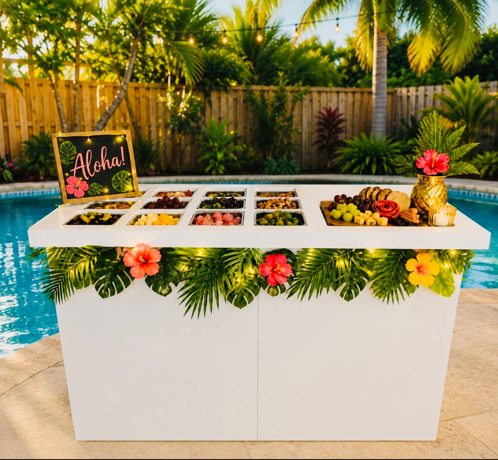 Mobile Charcuterie Cart