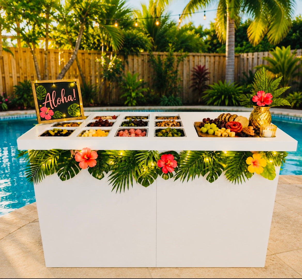 Mobile Charcuterie Cart