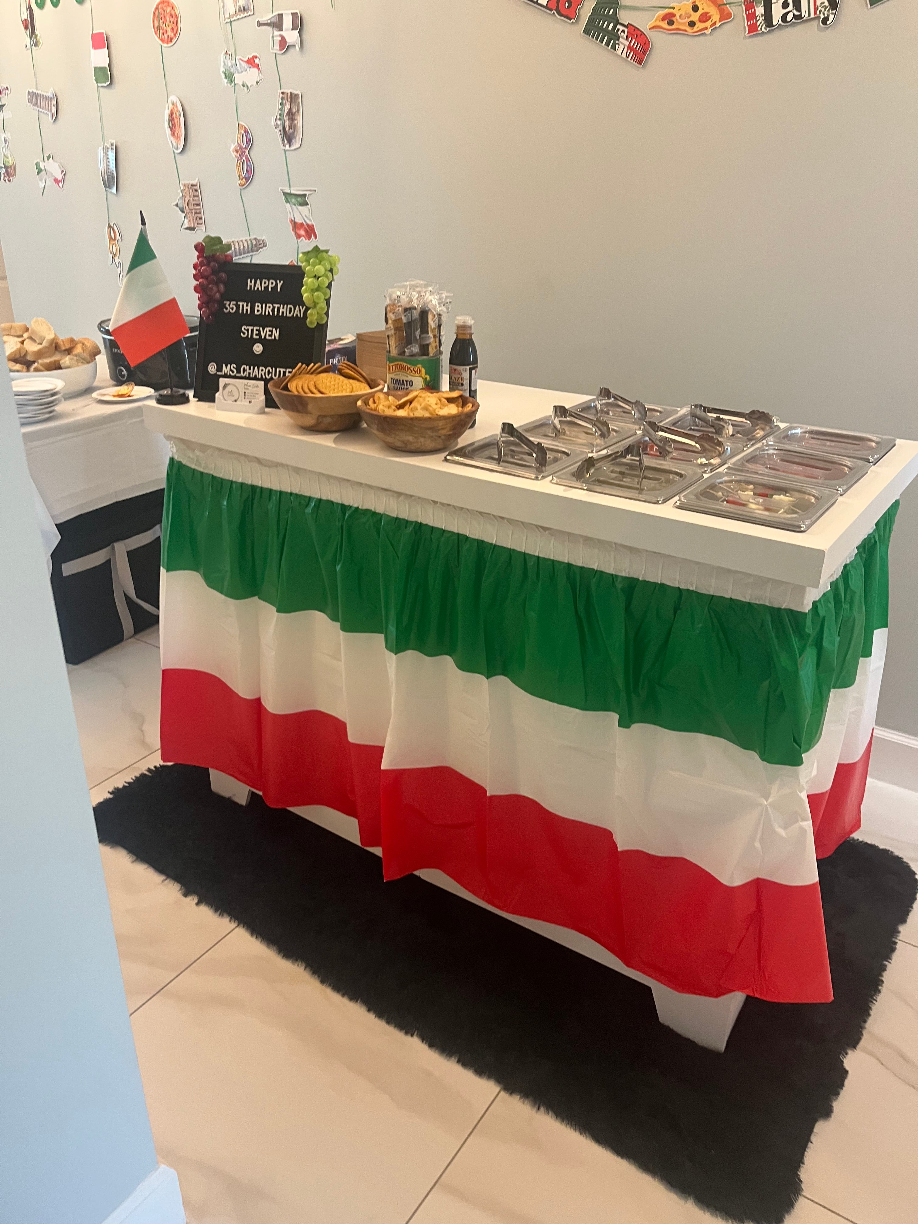 Mobile Charcuterie Cart